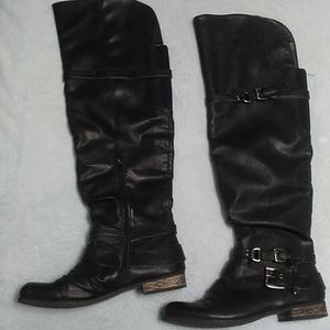 Carlos by carlos Santana knee high boots